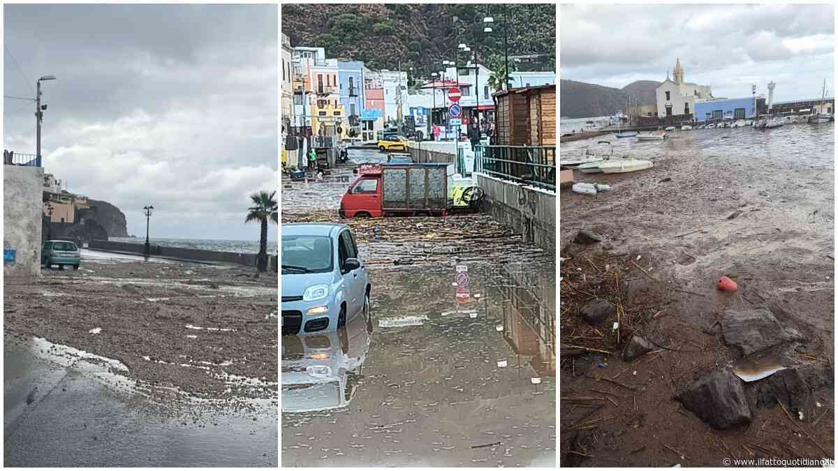 Crisi climatica: pioggia e vento forti colpiscono il Sud. Strade di fango, auto in mare e scuole chiuse in Calabria, Campania, Sicilia e Puglia