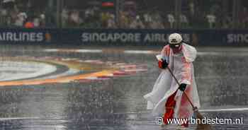 LIVE Formule 1 | Start sprintrace in Singapore uitgesteld wegens zware regenbui