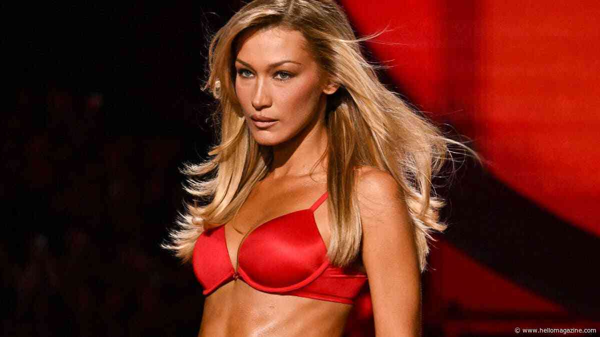 Bella Hadid sizzles in tiny red-hot string bikini moment to mark milestone 30th birthday