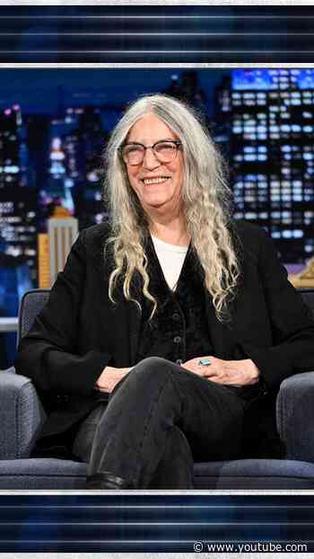 #PattiSmith met #PopeLeoXIV! #FallonTonight