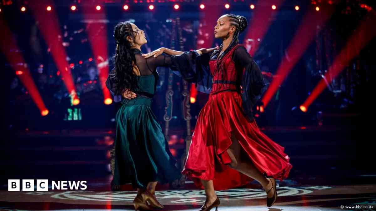Same-sex pairing is important, Strictly star says