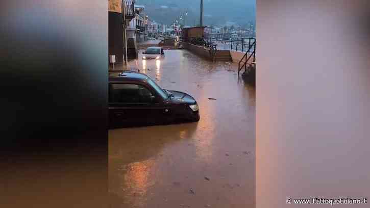 Crisi climatica, esondano i torrenti a Lipari: fango in strade e case allagate