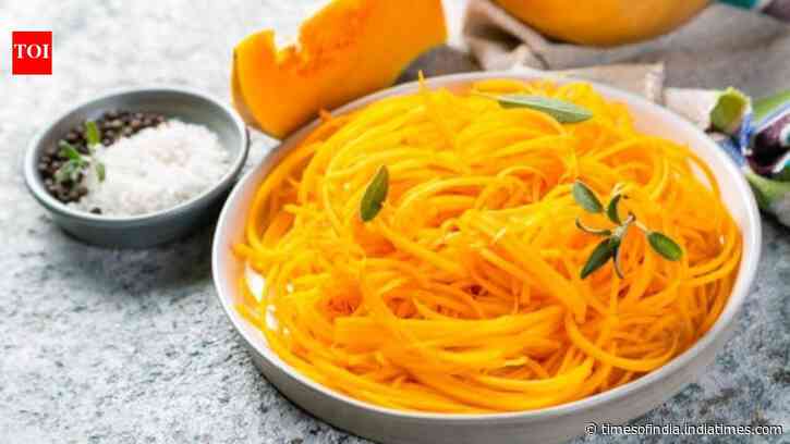 2-Ingredient pumpkin noodles: How to make a simple and healthy homemade recipe