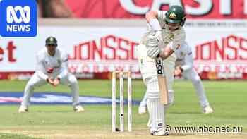 Live: Renshaw scores drought-breaking ton as Aussies push towards 300