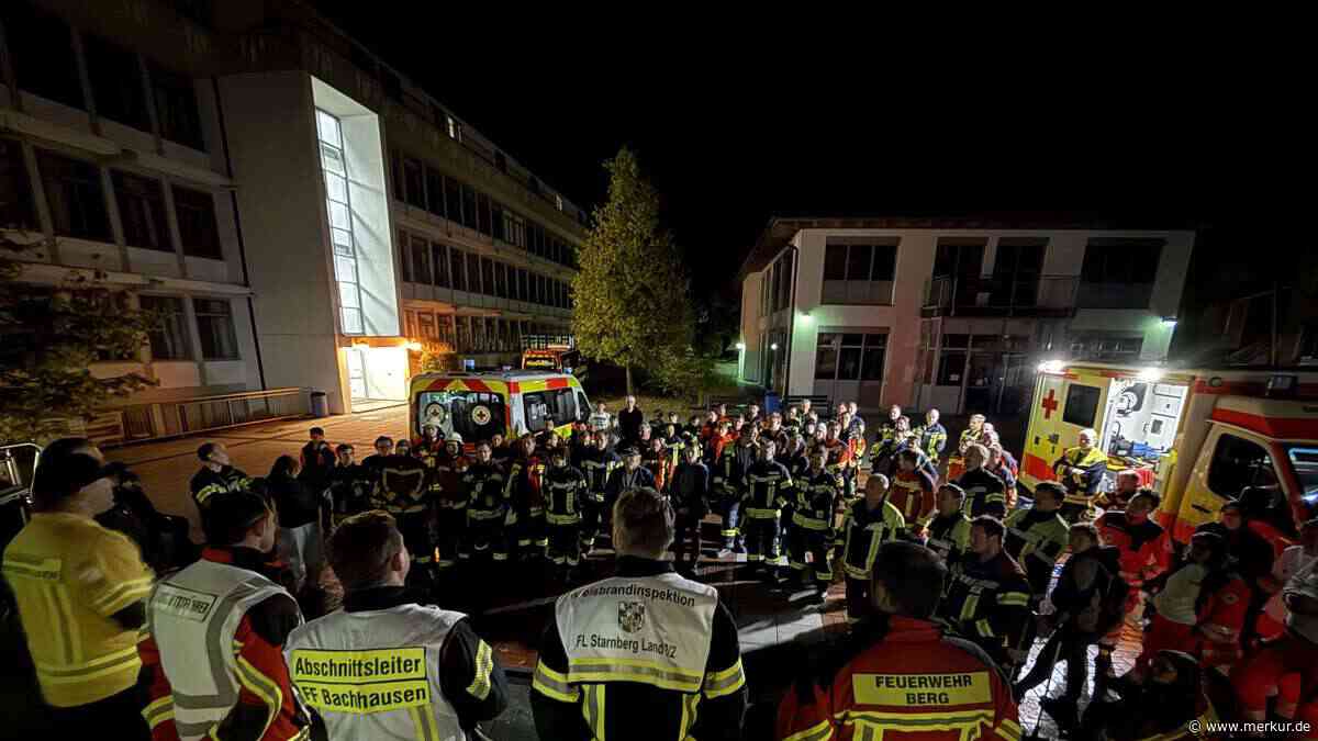 Explosion und vermisste Schüler: Großübung am Landschulheim mit Missverständnis
