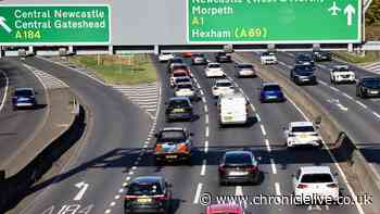 A1 crash LIVE: Heavy traffic near Lobley Hill after 'spillage'