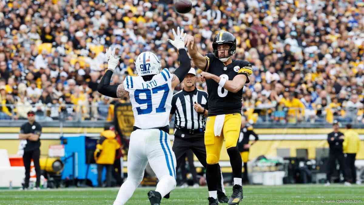 Colts vs. Steelers: AFC matchup should have the feel of a playoff game in Pittsburgh