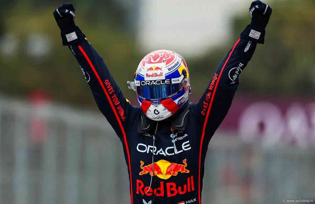 Max Verstappen wint sprintrace in Singapore