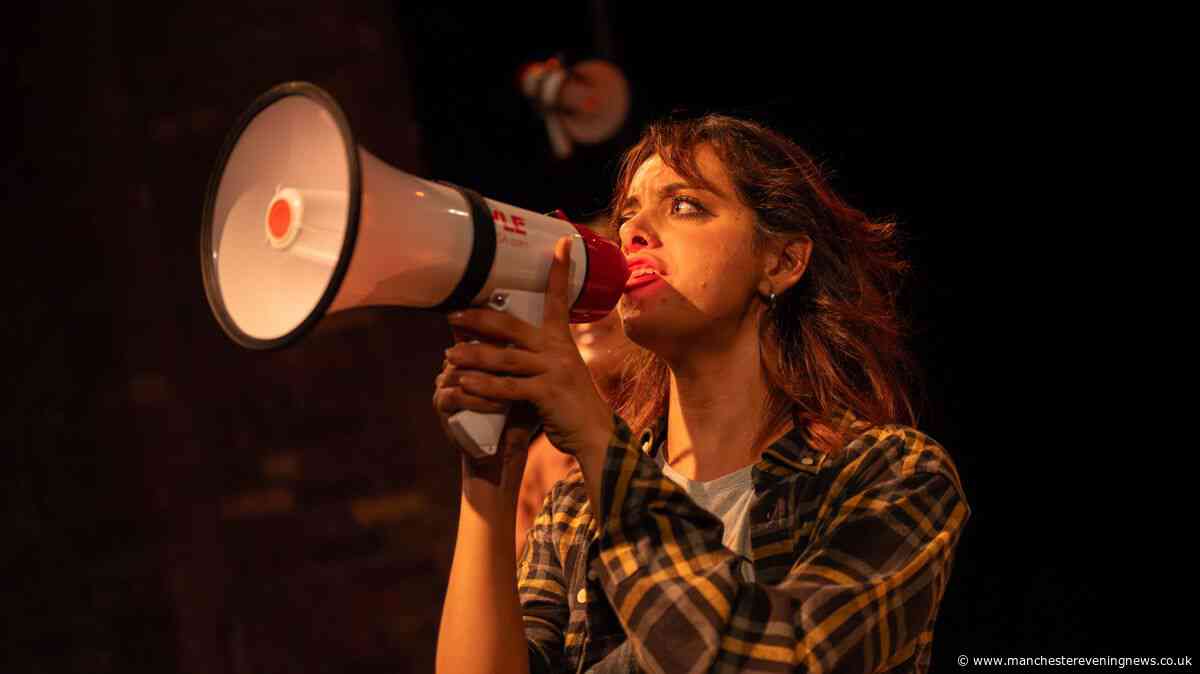 'Shocked groans and laughter' at Aviva Studio's black comedy about Gaza