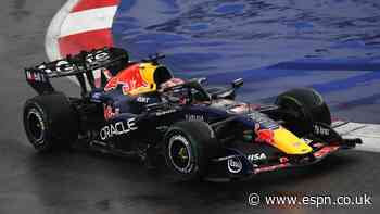 Verstappen wins first sprint race in Singapore