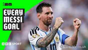 Watch: Every Messi World Cup goal for Argentina