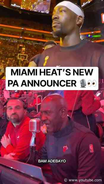 Meet the new voice of the Miami HEAT!