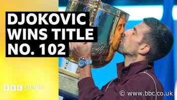 Djokovic ends trophy drought with victory in China