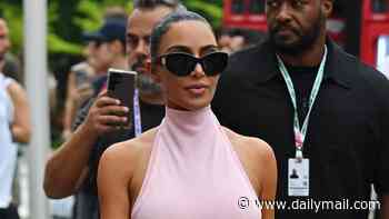 Kim Kardashian arrives in Singapore to cheer on boyfriend Lewis Hamilton - sparking Martin Brundle to make cheeky joke