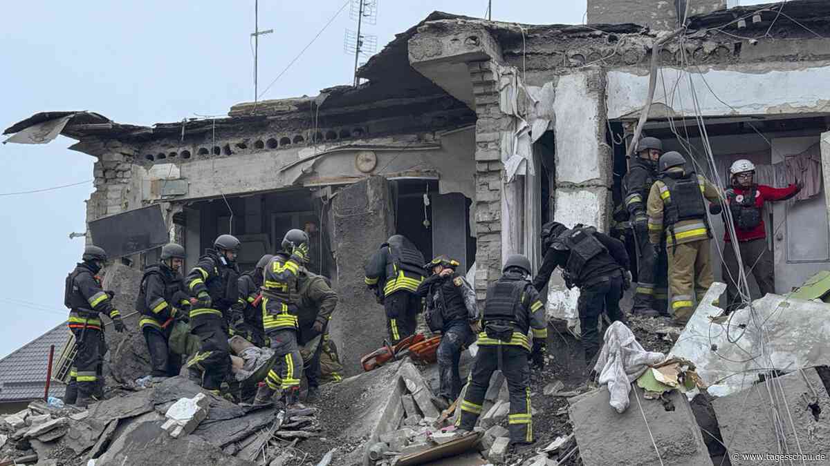 Mehrere Tote durch russische Angriffe auf Saporischschja