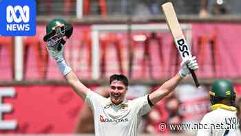 Live: Matt Renshaw scores drought-breaking ton to take Aussies past 300