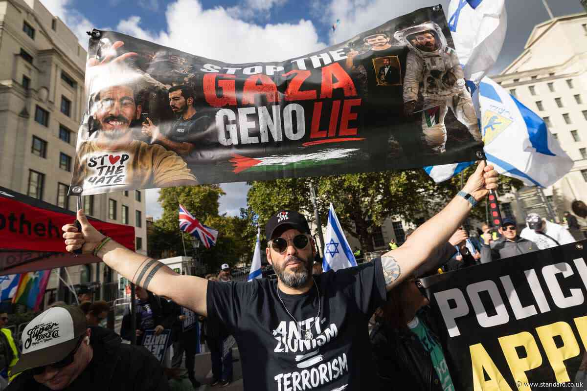 London protests LIVE: Pro-Israel counter-demo takes place before major Pro-Palestine march to Whitehall