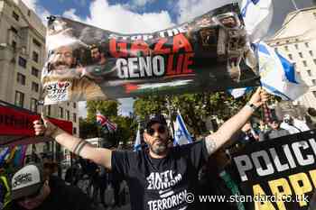 London protests LIVE: Pro-Israel counter-demo takes place before major Pro-Palestine march to Whitehall