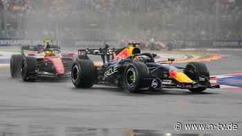 McLaren-Aufreger in Singapur: Verstappen behält im Chaos-Sprint die Nerven, Russell crasht sich raus