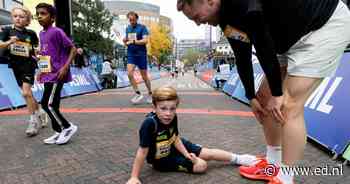 Kinderen staan te popelen voor de Kidsrun, horeca Wilhelminaplein blij met nieuwe route halve marathon