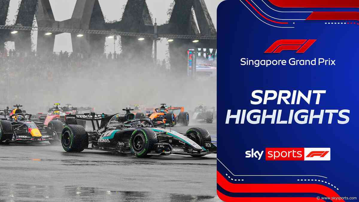 NINE DNFs as rain causes chaos in Singapore Sprint race!
