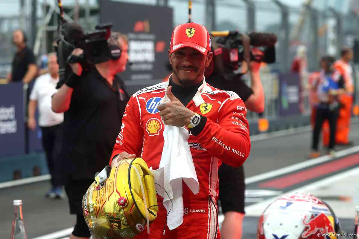 Hamilton delighted with ‘mega start’ in Singapore Sprint