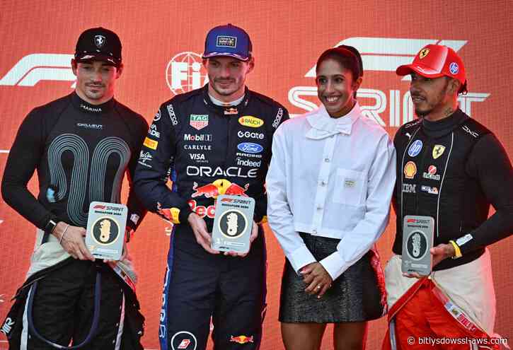 Max Verstappen ganó carrera esprint del GP de Singapur de la F1 pese a la lluvia que provocó múltiples abandonos