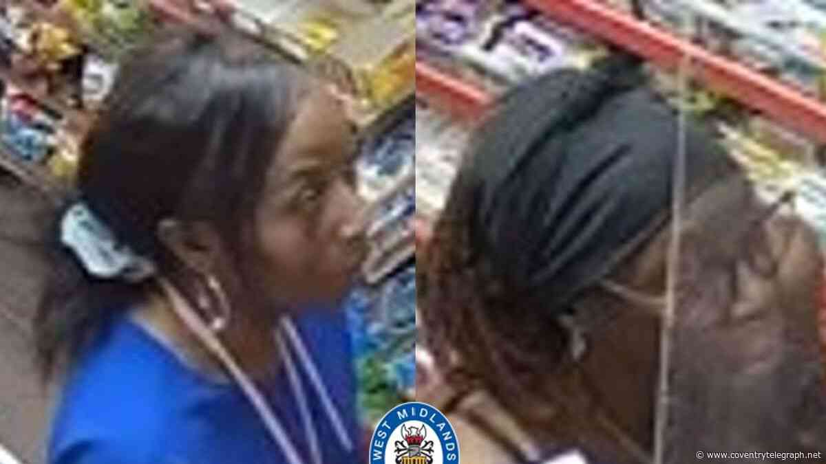 CCTV appeal after 'stolen bank card used in Coventry shop'