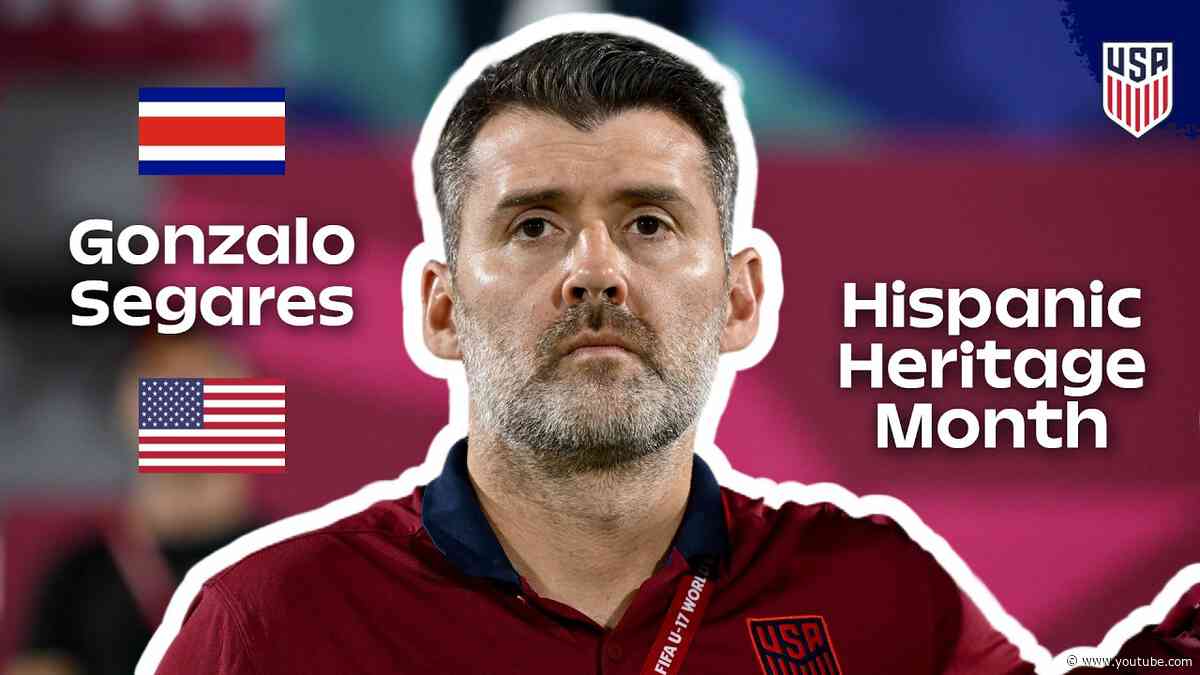Gonzalo Segares: From Costa Rica to leading U.S. Soccer's next generation | Hispanic Heritage Month