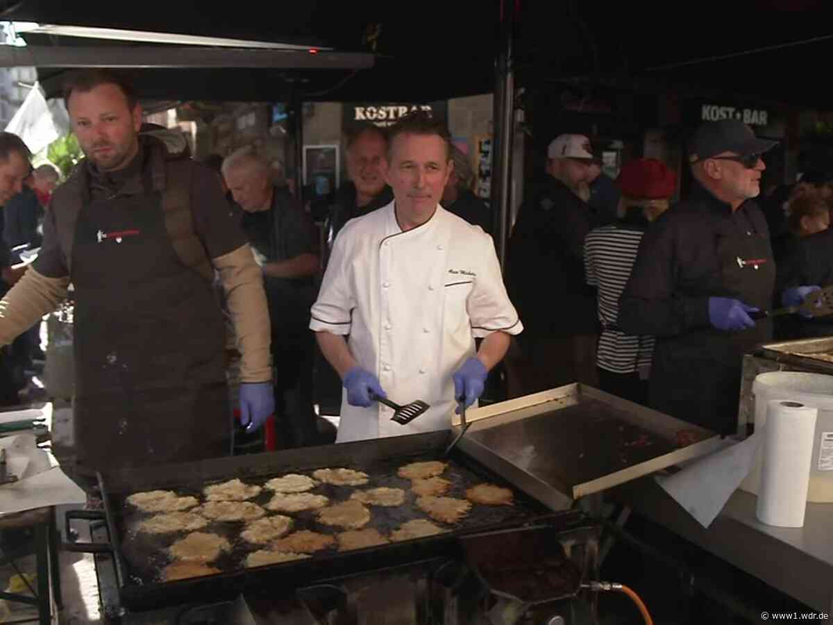 10.000 Reibekuchen für den guten Zweck in Düsseldorf