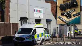 Man charged after gun and ammunition found in Salford nursery
