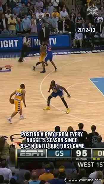 Andre Miller game winner for 14 days until Nuggets Basketball  #nba #basketball #denvernuggets