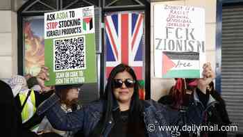 Thousands of pro-Palestinian protesters march through London just days after October 7 anniversary as police warn anyone covering their face could be arrested
