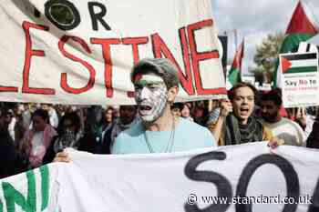 London protests LIVE: Thousands taking part in major pro-Palestine march to Whitehall