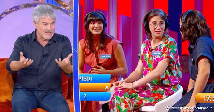 “Le Pappardelle sono state ‘spogliate’ sui social. È una violenza, io le avevo avvertite”: Pino Insegno interviene sul caso delle ex campionesse di ‘Reazione a catena’