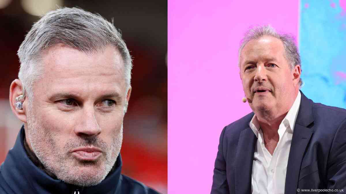 Jamie Carragher slams 'absolute phoney' Piers Morgan in furious Cristiano Ronaldo row
