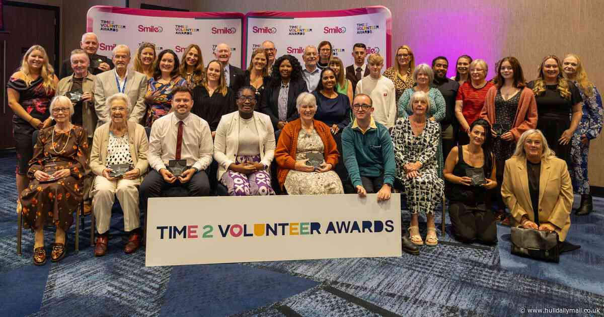 Meet the award-winning volunteers who give up their time to make Hull and the East Riding a better place