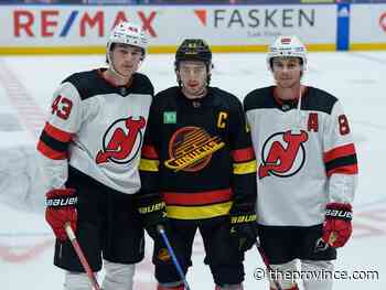 Canucks vs. Devils game day: Remember Hughes bowl?