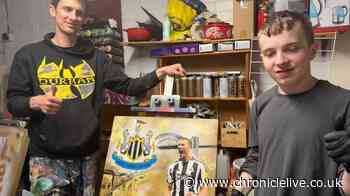 Sunderland fan who connects people through his football artwork over the moon to get message from Dan Burn