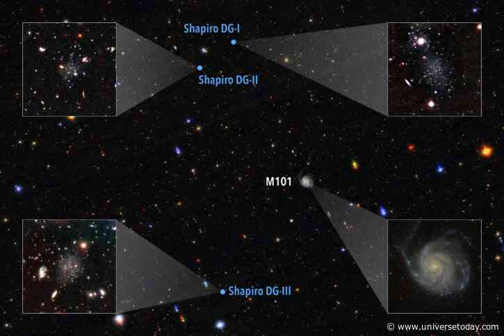 A Student Finds Three Galaxies and Possibly Solves a Mystery