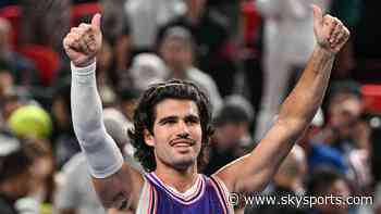 Alcaraz displays new look in win at Shanghai Masters