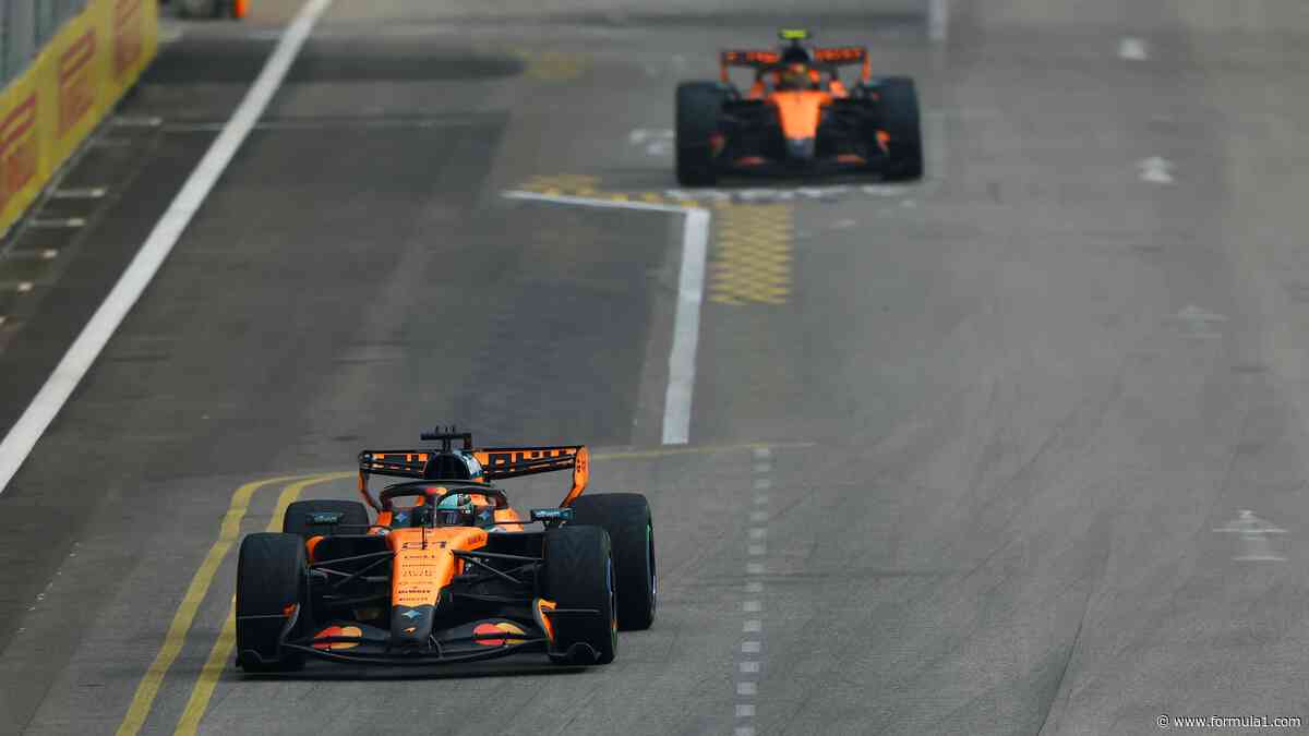 Stewards decision on McLaren Singapore Sprint clash revealed