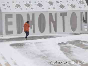 Edmonton weather: A burst of snow before highs in the teens again next week