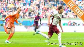 FC Augsburg gegen FC Bayern jetzt live: Neuer-Patzer sorgt für schnellstes Bundesliga-Tor