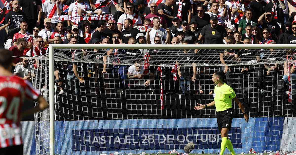 Rayo Vallecano na maanden terug in eigen stadion, maar supporters zorgen voor snelle staking