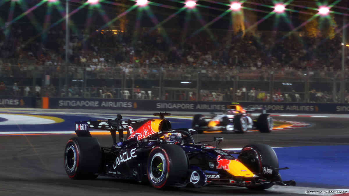 Max Verstappen is Ferrari opnieuw de baas en grijpt pole position in Singapore