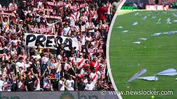 Chaos bij Rayo Vallecano: duel in La Liga gestaakt na gooien van papieren vliegtuigjes, rubberen ballen en andere voorwerpen op het veld