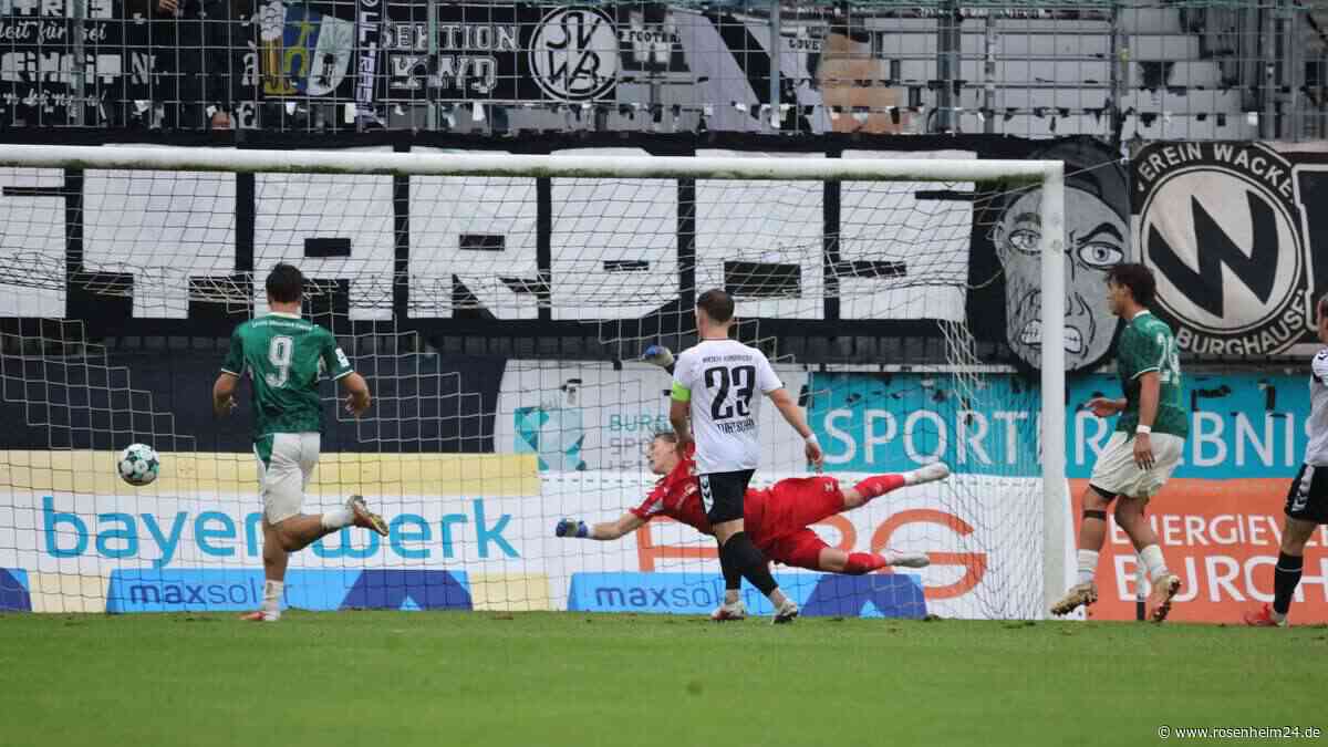 Wacker-Wahnsinn in der Nachspielzeit! Burghausen verschenkt 3:1-Führung gegen Fürth