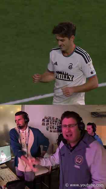Leno Cam 🎥 : Go inside the radio booth as Milan Iloski strikes for his second goal against Orlando