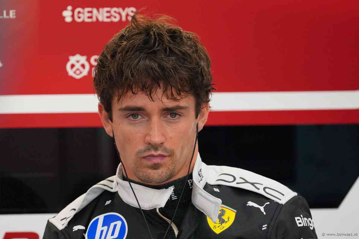 Gemengde gevoelens bij Charles Leclerc: ‘Pole had erin gezeten, maar Max deed het beter’